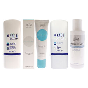 Obagi Kit by Obagi - 4 Pc Kit 2oz Obagi Nu-Derm 6 AM  Sunscreen SPF 15